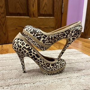 Baby Phat Cheetah Heels, size 6.5